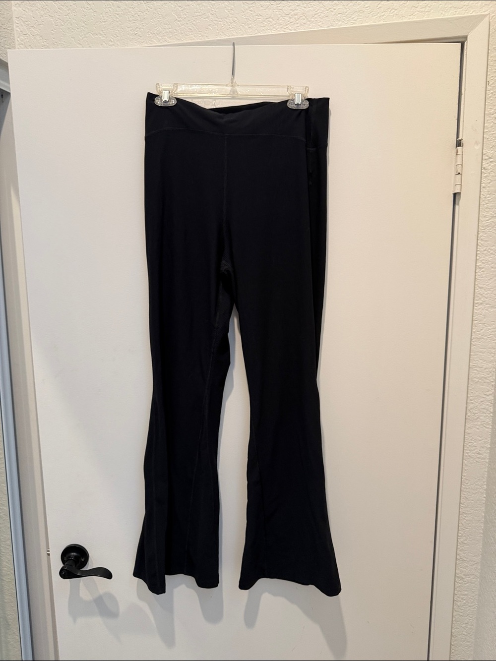 Old Navy Black Track Pants - Flared Joggers